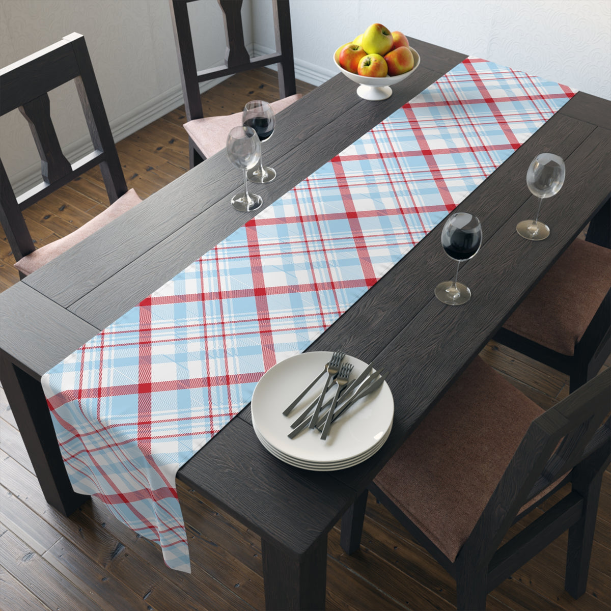 Table Runner | Oxford, Mississippi | Tartan