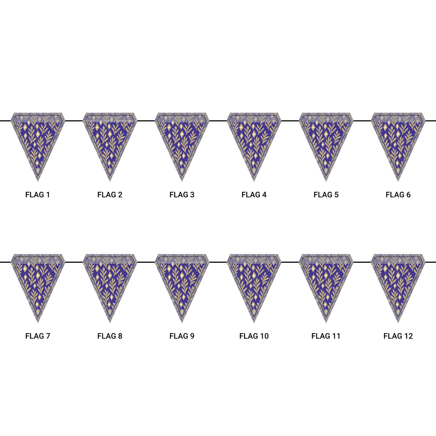 Flag Garland | Harrisonburg, Virginia | Laurel