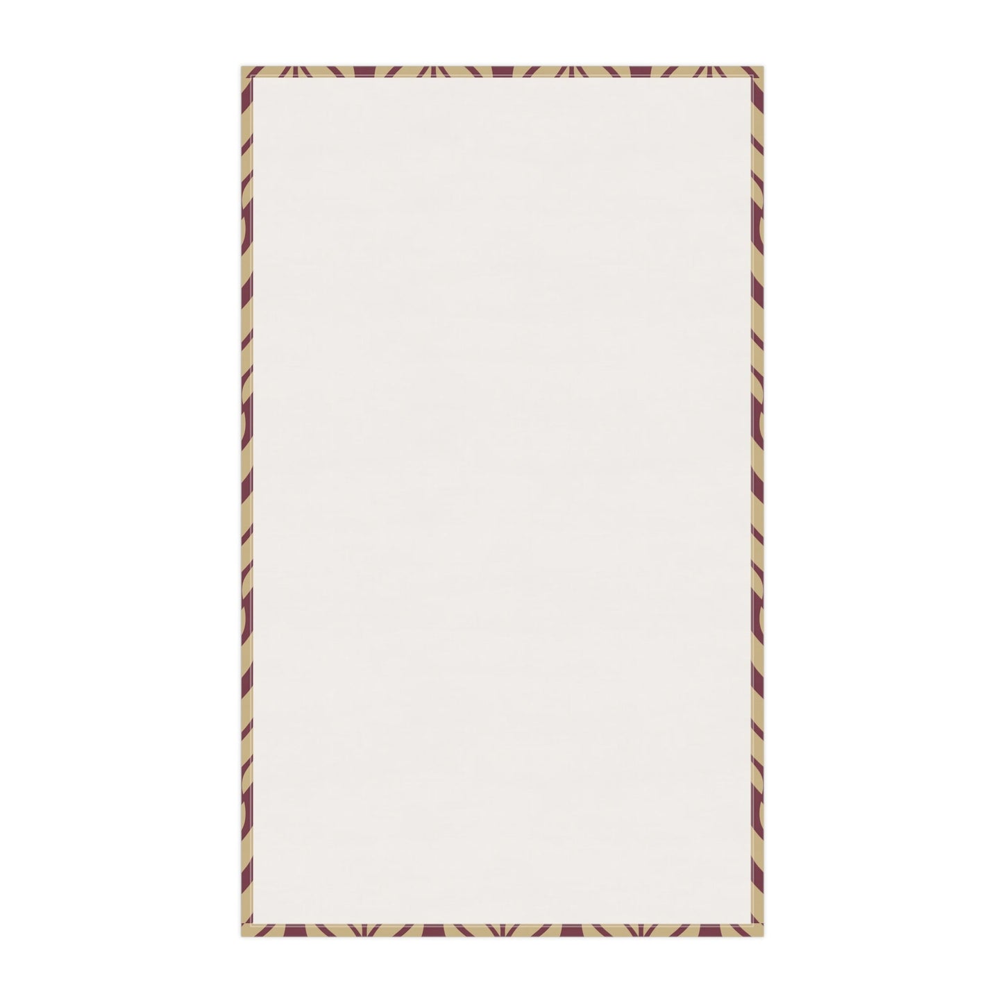 Tea Towels | Maroon & Gold | Palm