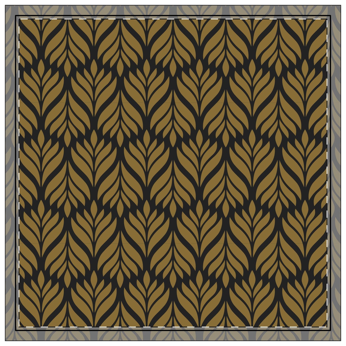 Napkin 4-set | Winston Salem, North Carolina | Palm