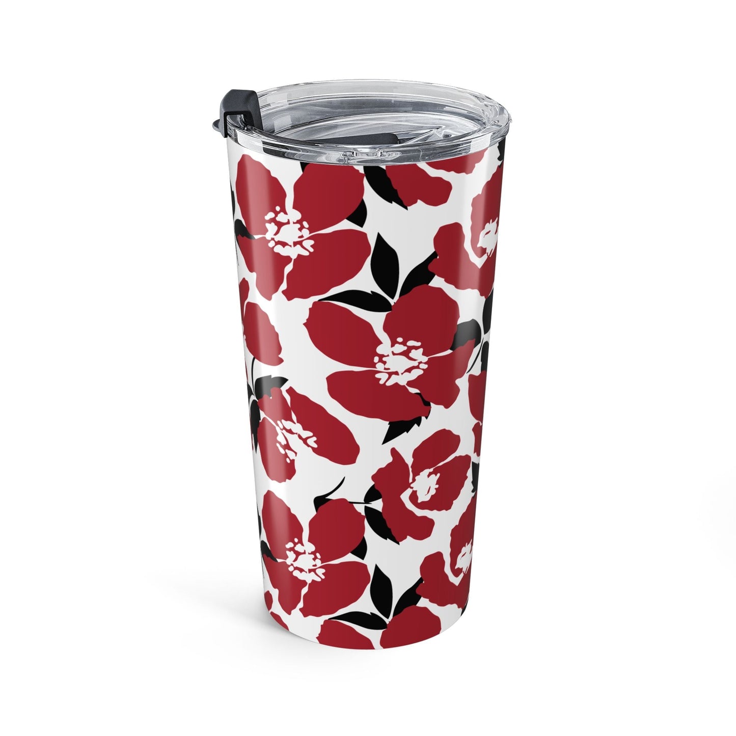 Tumbler | Red & Black | Poppy