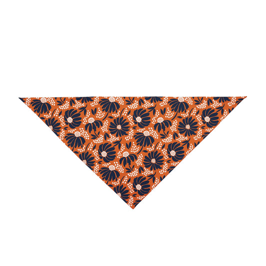 Pet Bandana | Orange & Blue | Bellis