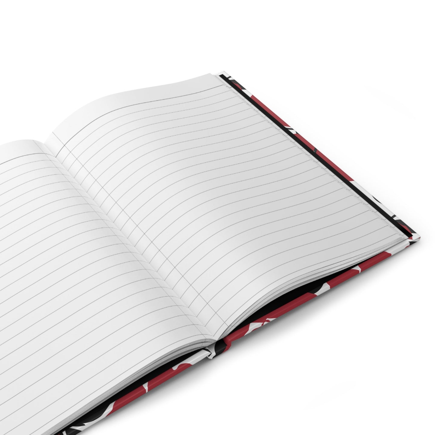 Hardcover Journal | Red & Black | Poppy