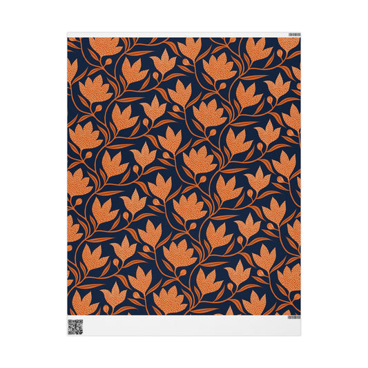 Gift Wrap | Orange & Blue | Magnolia