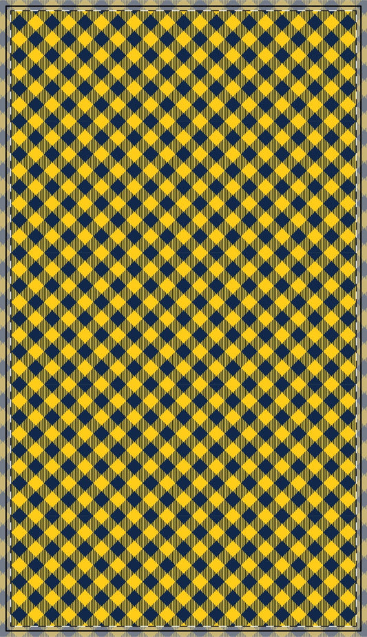 Tablecloth | Yellow & Blue | Gingham