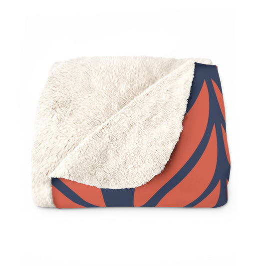 Sherpa Fleece Blanket- Personalized | Charlottesville, Virginia | Palm