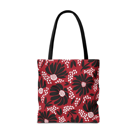 Tote Bag | Red & Black | Bellis