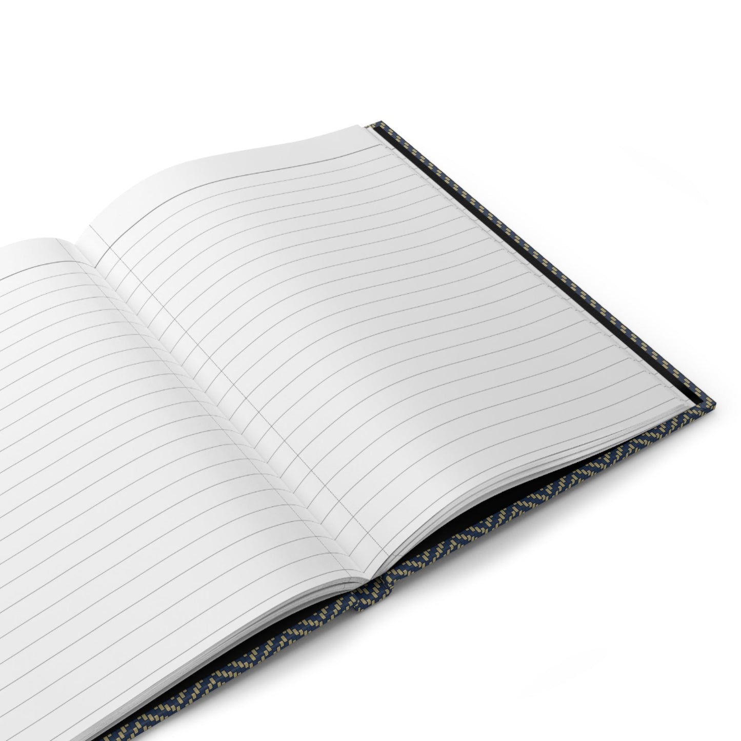 Journal | Blue & Gold | Herringbone