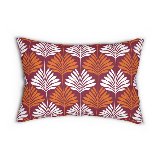 Pillow | Maroon & Orange | Deco