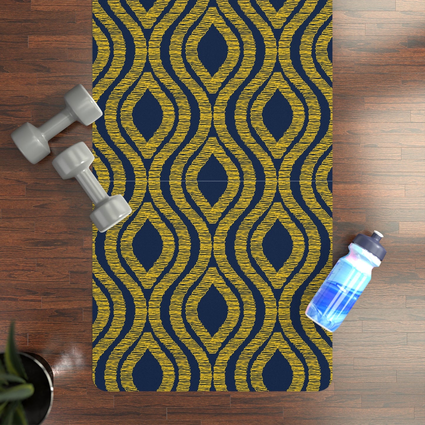 Yoga Mat | Yellow & Blue | Ogee