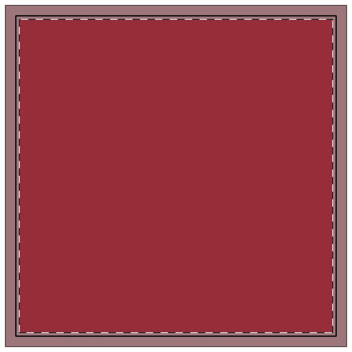 Napkin 4-set | Maroon & White | Light (Red)