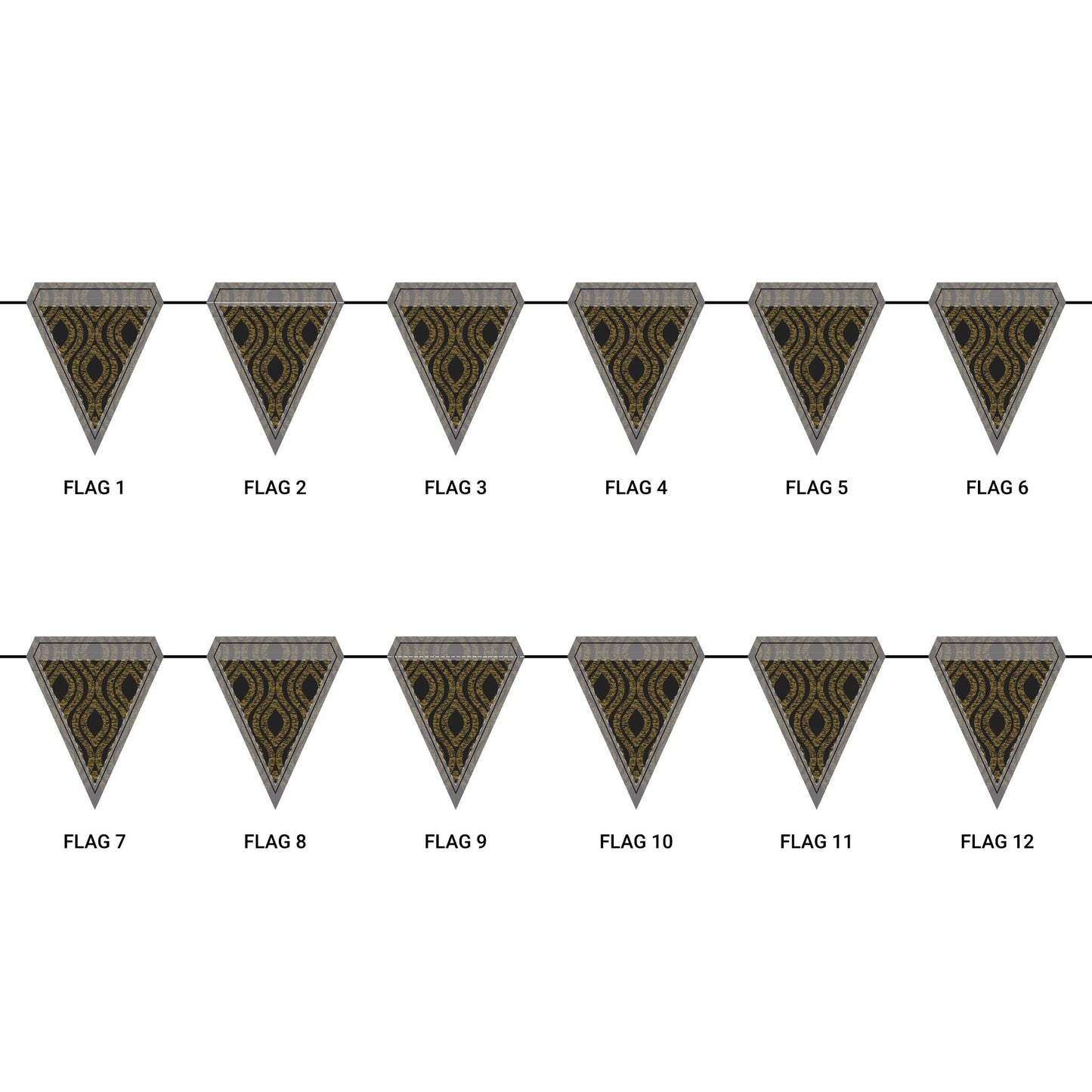Flag Garland | Winston Salem, North Carolina | Ogee