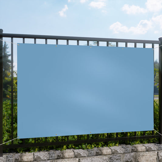 Banner | Light Blue & White | Light