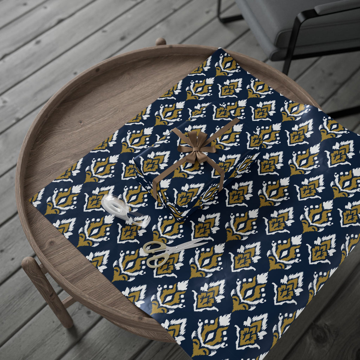 Gift Wrap | Notre Dame, Indiana | Ikat