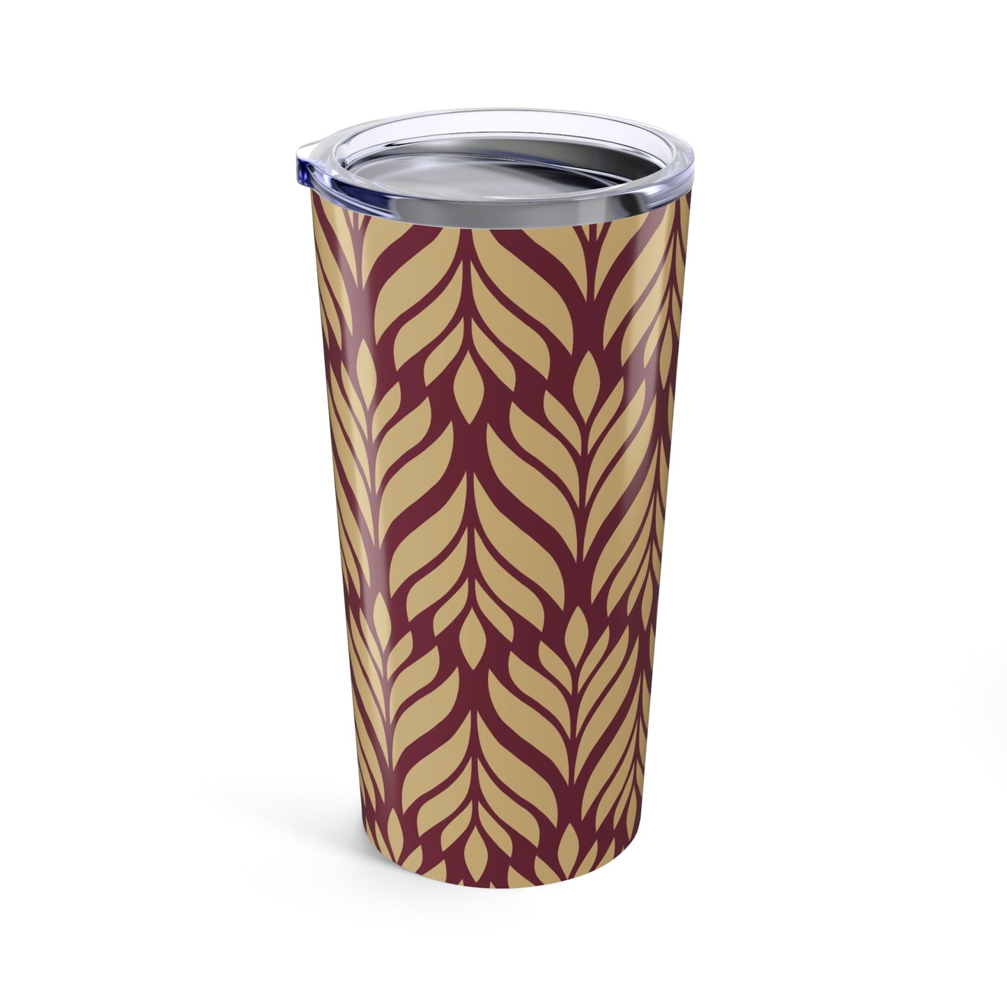 Tumbler | Maroon & Gold | Palm