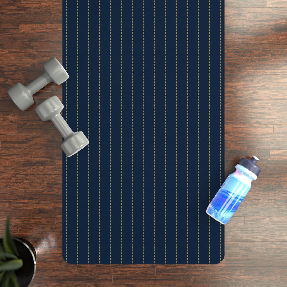 Yoga Mat | Notre Dame, Indiana | Pinstripe