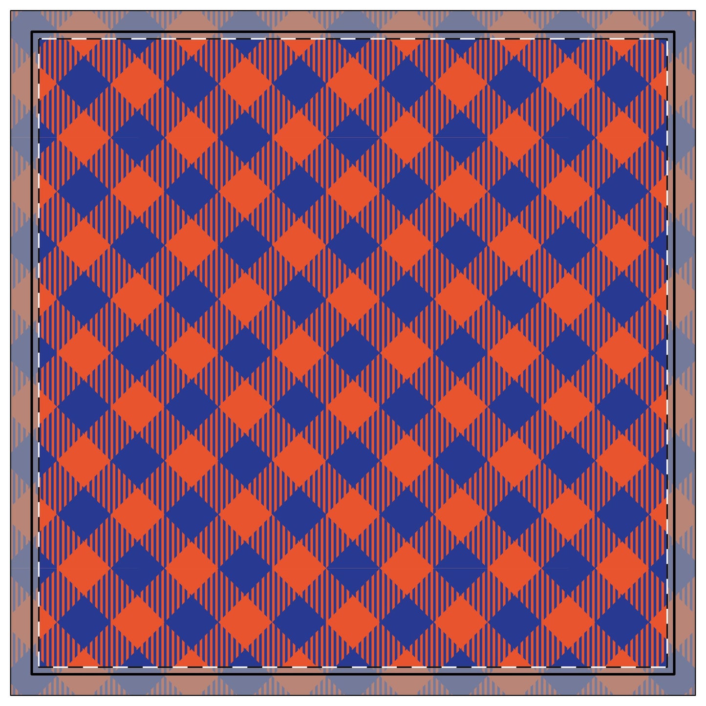 Napkin 4-set | Gainesville, Florida | Gingham