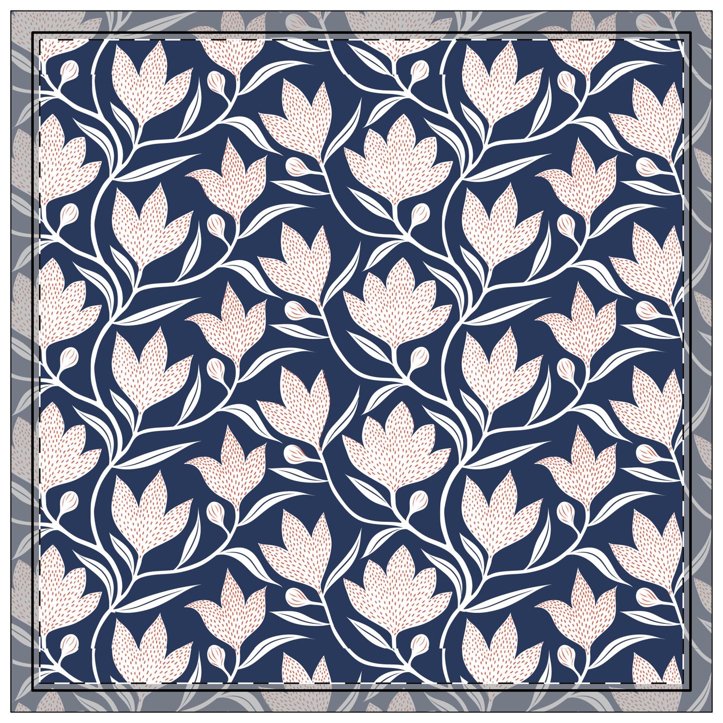 Napkin 4-set | Charlottesville, Virginia | Magnolia