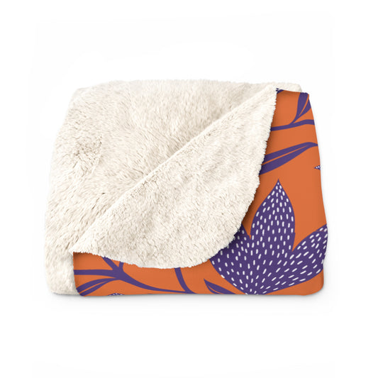 Sherpa Fleece Blanket | Clemson, South Carolina | Magnolia