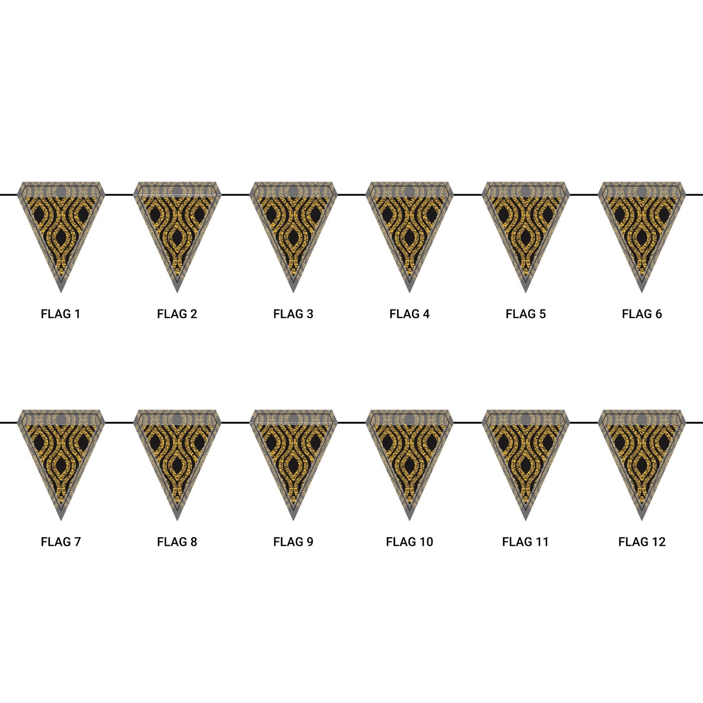 Flag Garland | Kennesaw, Georgia | Ogee