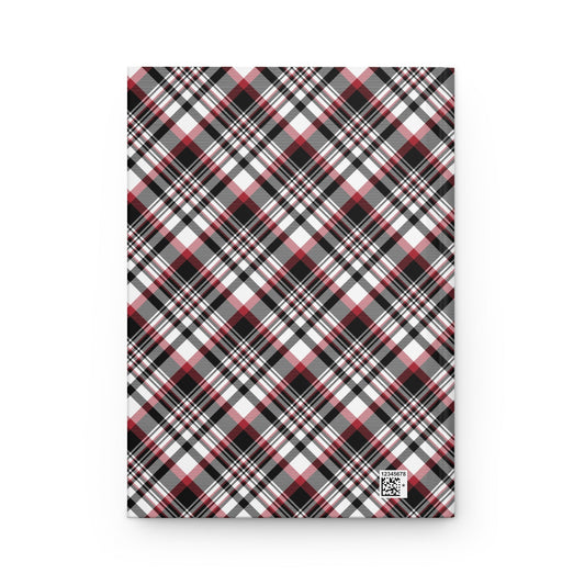 Hardcover Journal | Red & Black | Tartan