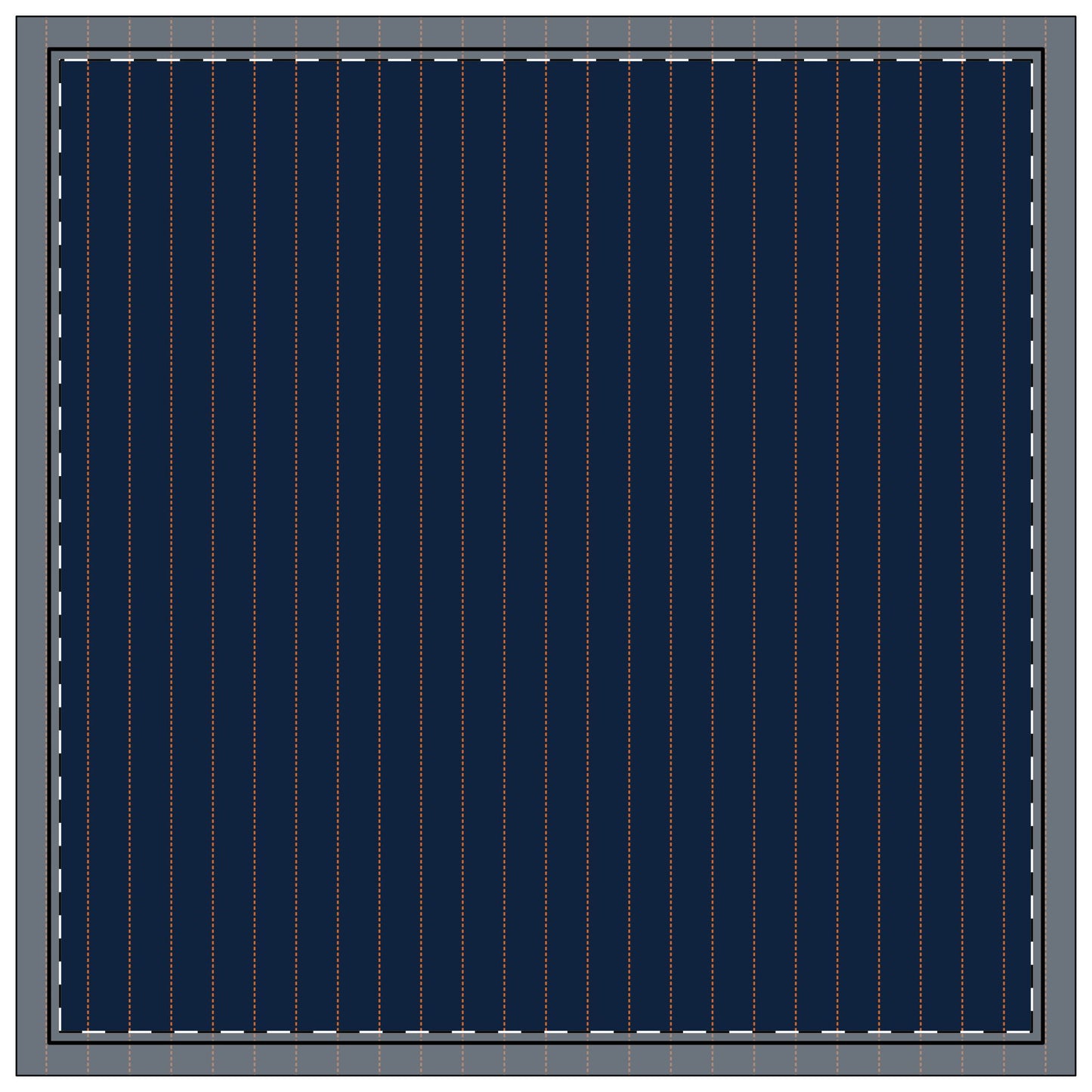 Napkins | Auburn, Alabama | Pinstripe