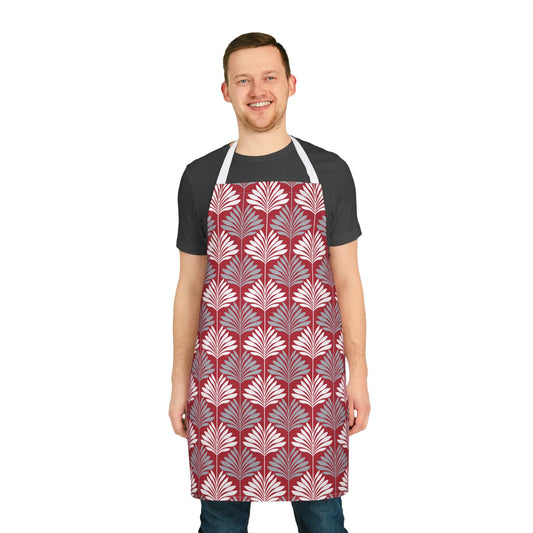 Apron | Red & Gray | Deco