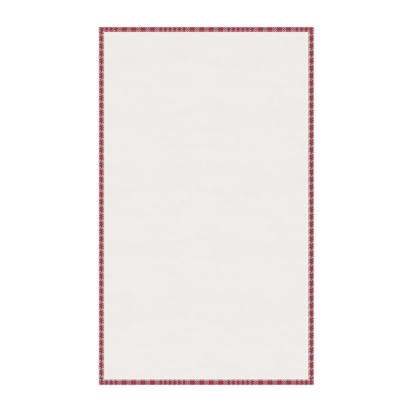 Tea Towels | Red & Gray | Tweed
