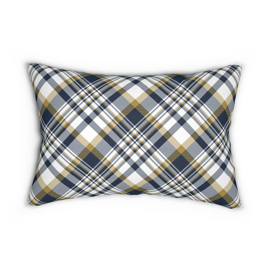Pillow | Notre Dame, Indiana | Tartan