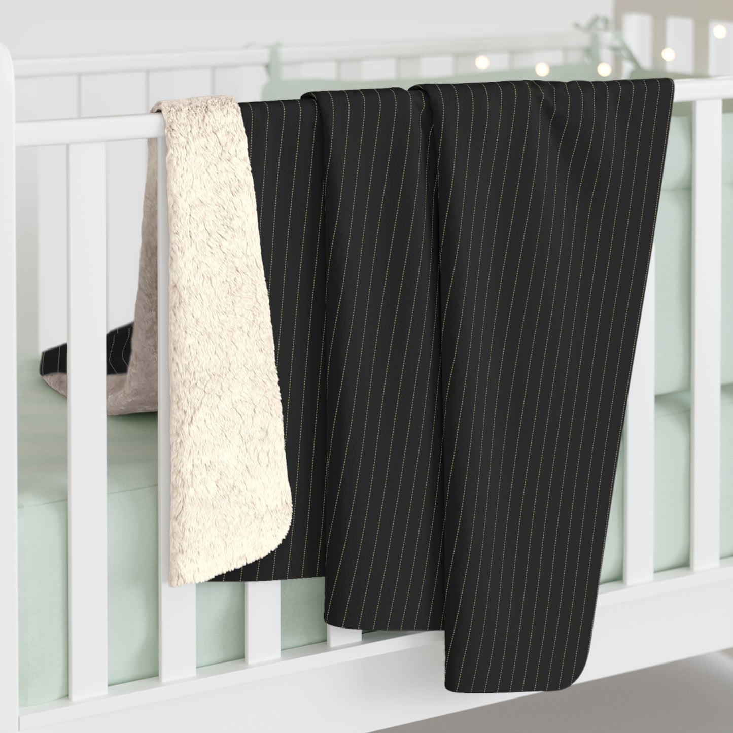 Sherpa Blanket | Winston Salem, North Carolina | Pinstripe