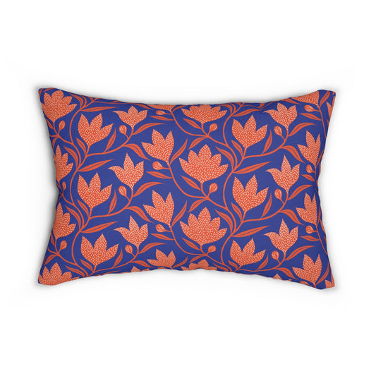 Pillow | Bright Blue & Orange | Magnolia