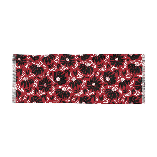 Scarf | Red & Black | Bellis