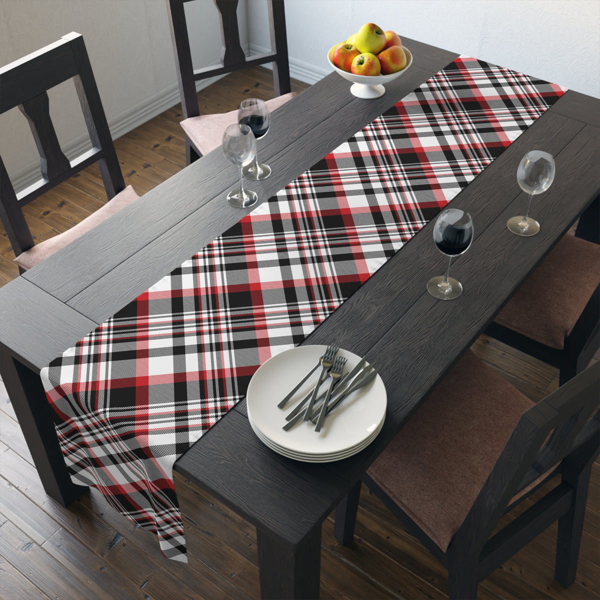 Table Runner | Lubbock, Texas | Tartan