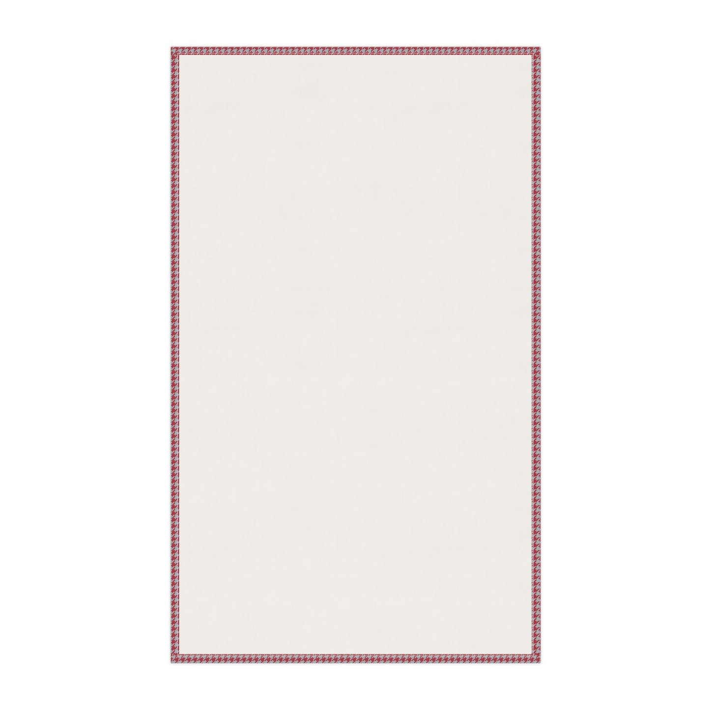 Tea Towels | Red & Gray | Houndstooth