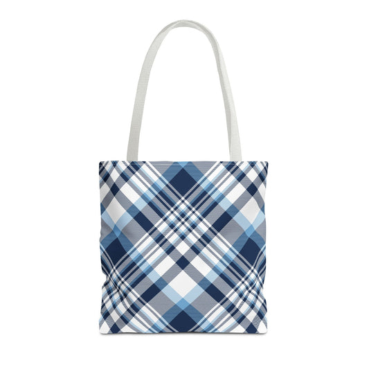 Totes | Light Blue & White | Tartan