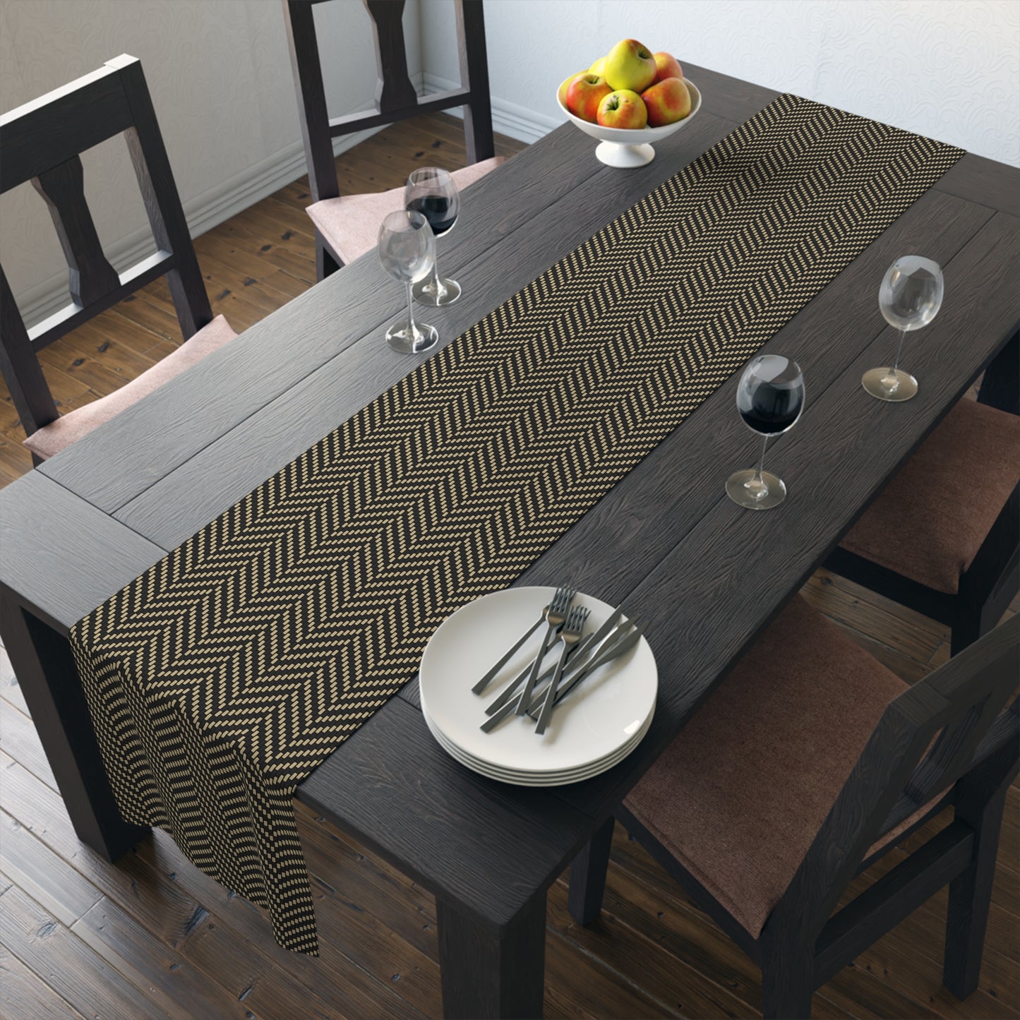 Table Runner | Winston Salem, North Carolina | Herringbone