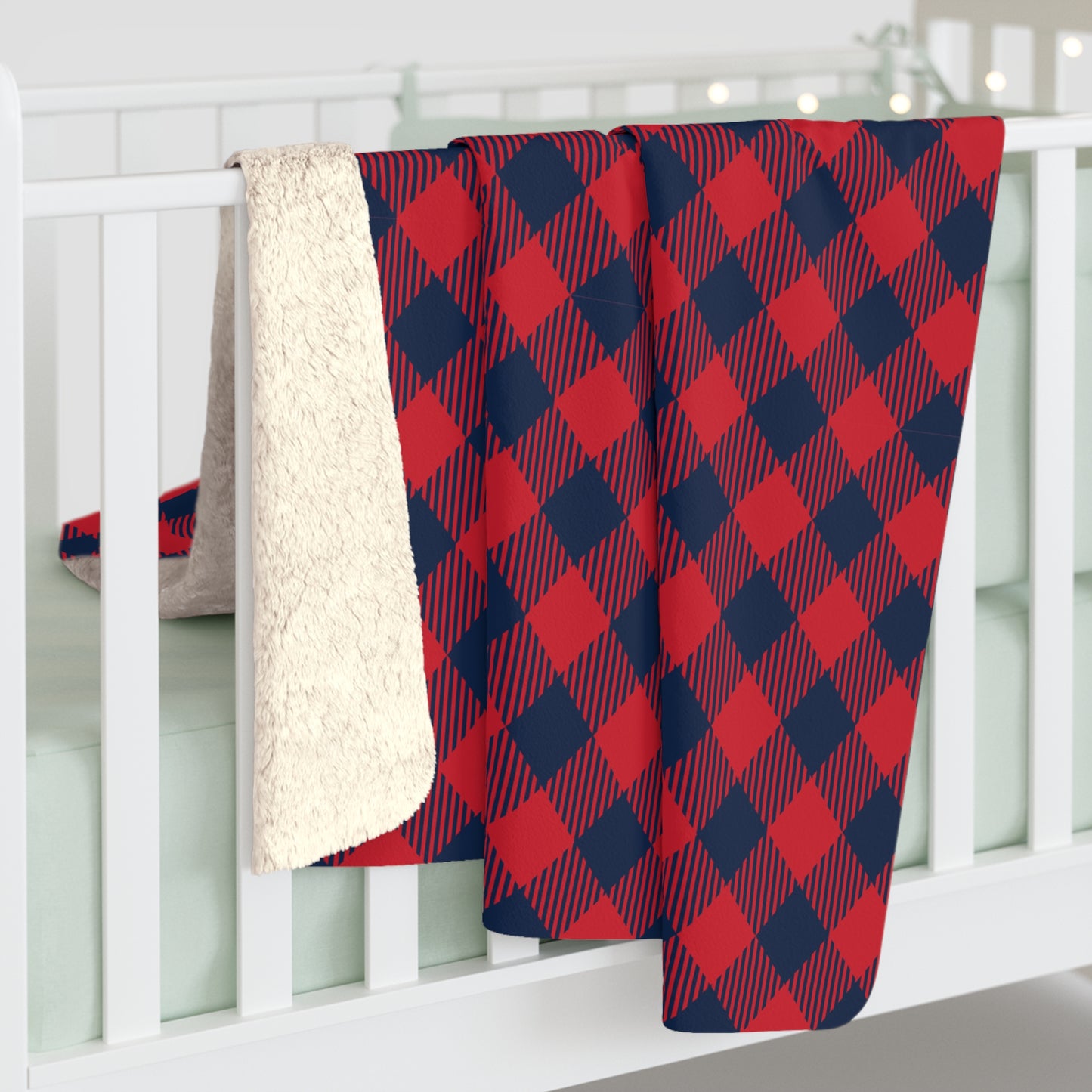 Sherpa Blanket | Oxford, Mississippi | Gingham
