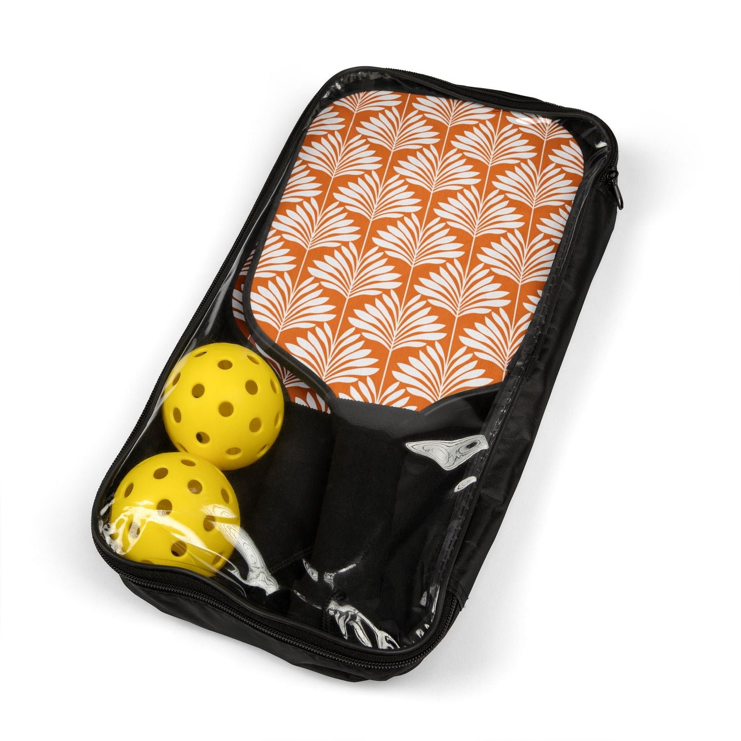 Pickleball Paddle Kit | Orange & White | Deco