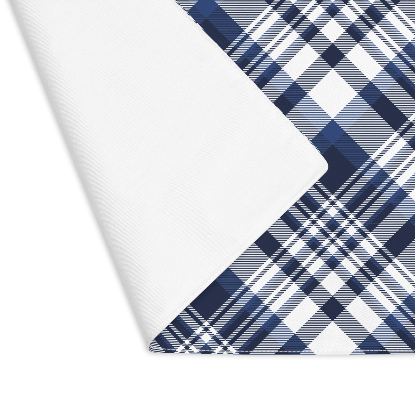 Placemat | Navy & White | Tartan