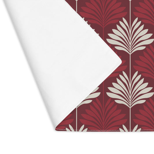 Placemat | Maroon & White | Deco