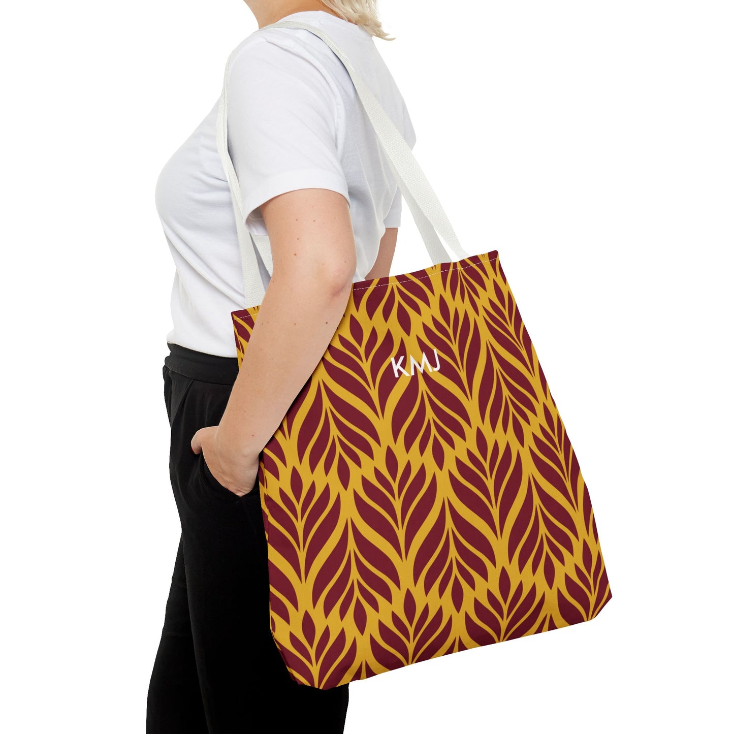 Totes - Personalized | Red & Yellow | Palm