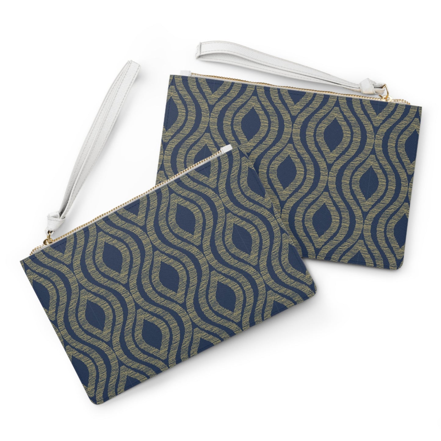 Clutch Bag | Gold & Blue | Ogee