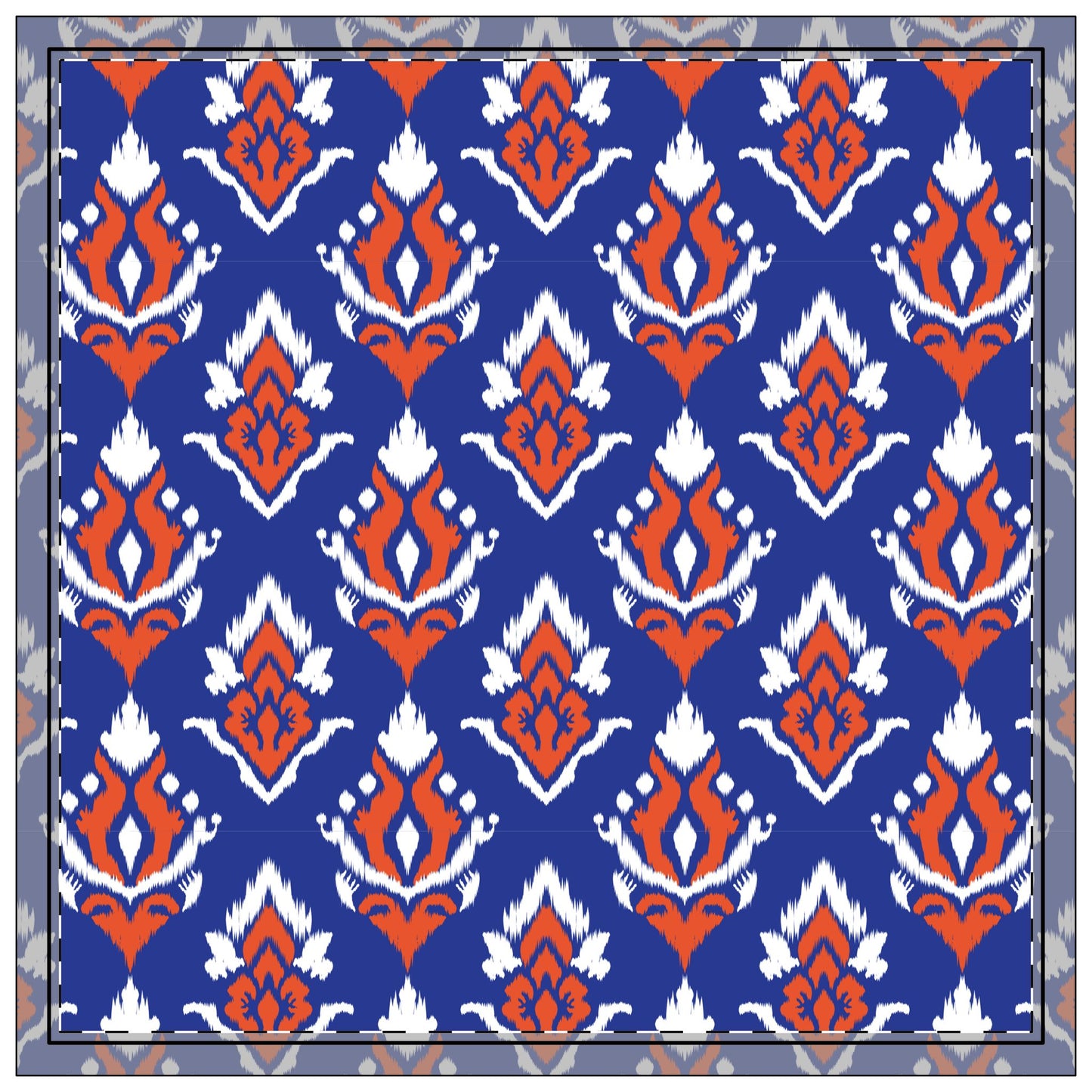 Napkin 4-set | Gainesville, Florida | Ikat