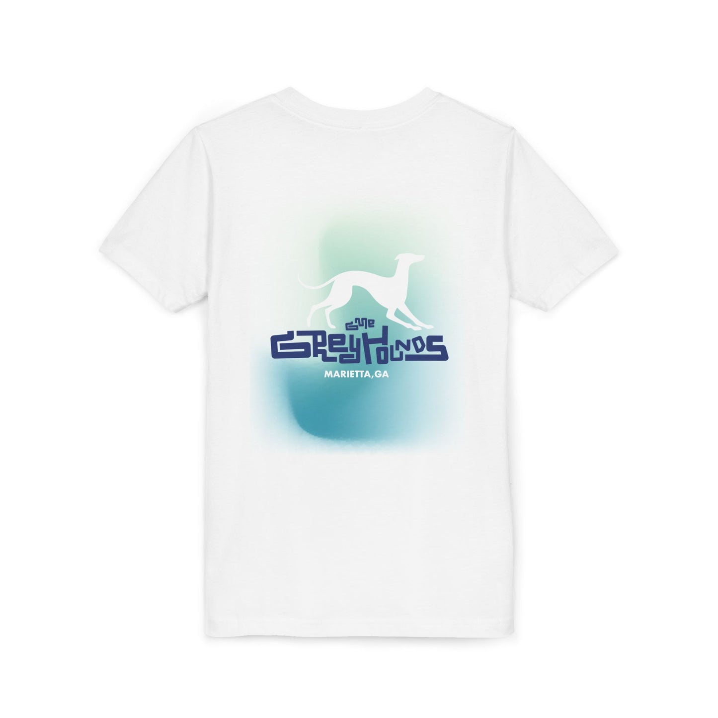 Youth Tee | Greyhounds | Teal Fade