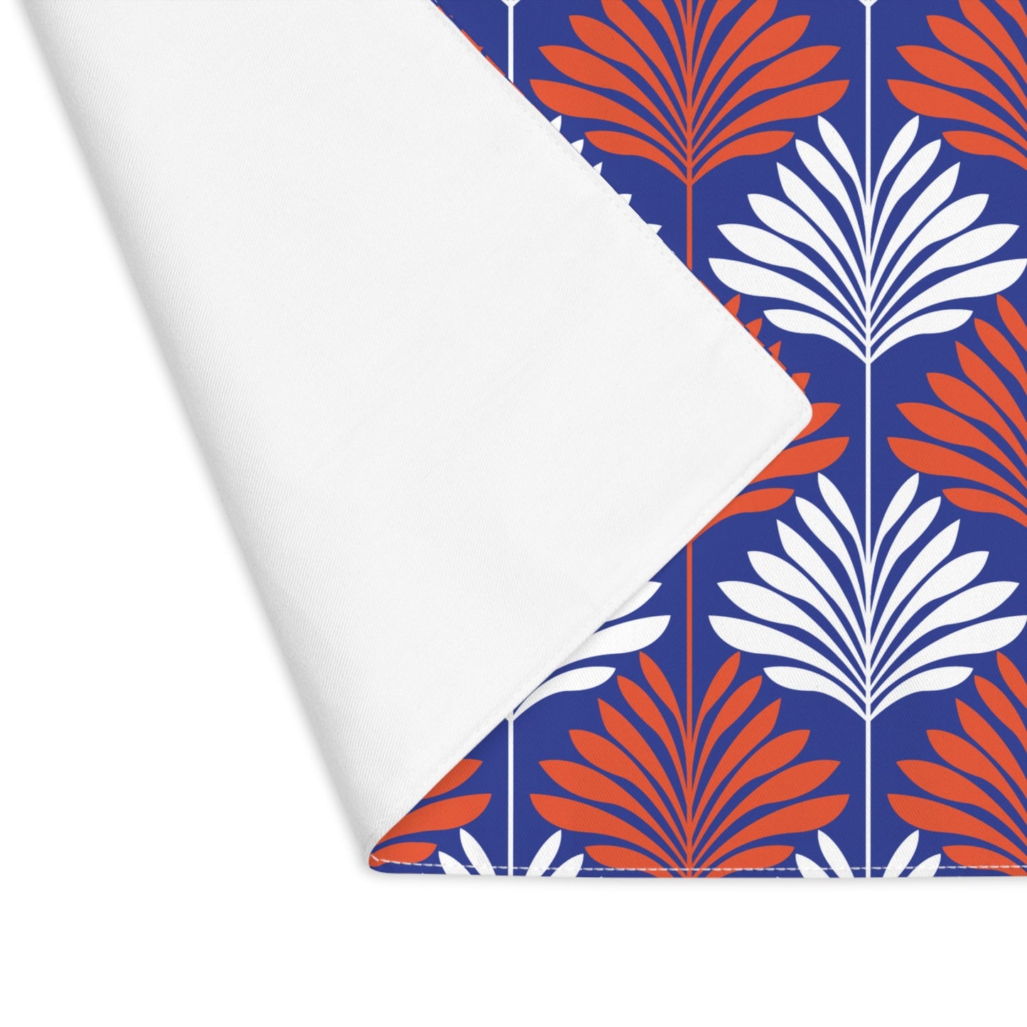 Placemat | Bright Blue & Orange | Deco