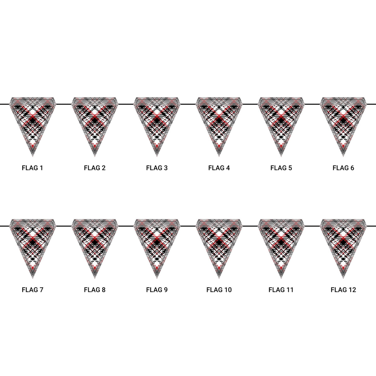 Flag Garland | Salt Lake City, Utah | Tartan