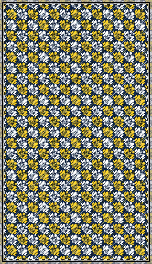 Tablecloth | Yellow & Blue | Deco