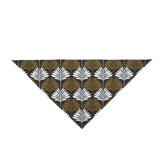Pet Bandana | Black & Gold | Deco