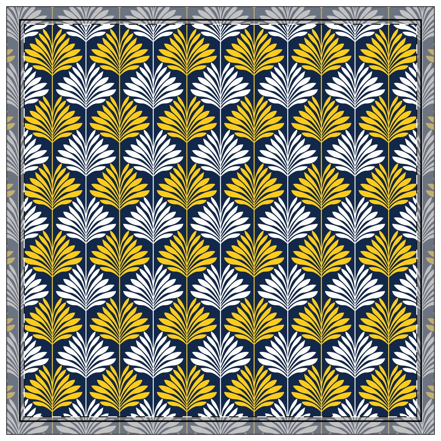 Napkins | Yellow & Blue | Deco
