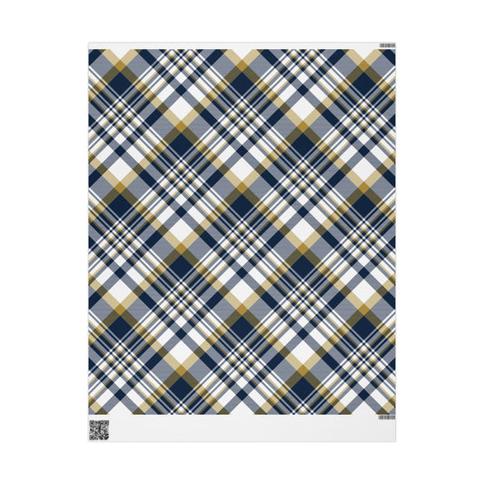 Gift Wrap | Notre Dame, Indiana | Tartan
